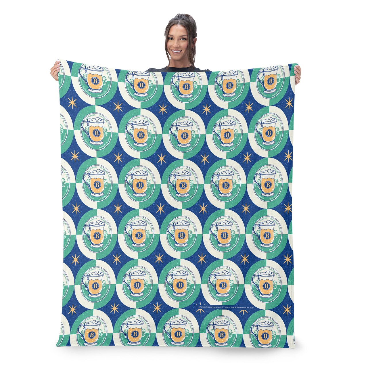 Warner Brothers Harry Potter Silk Touch Sherpa Throw Blanket 50X60 Inches